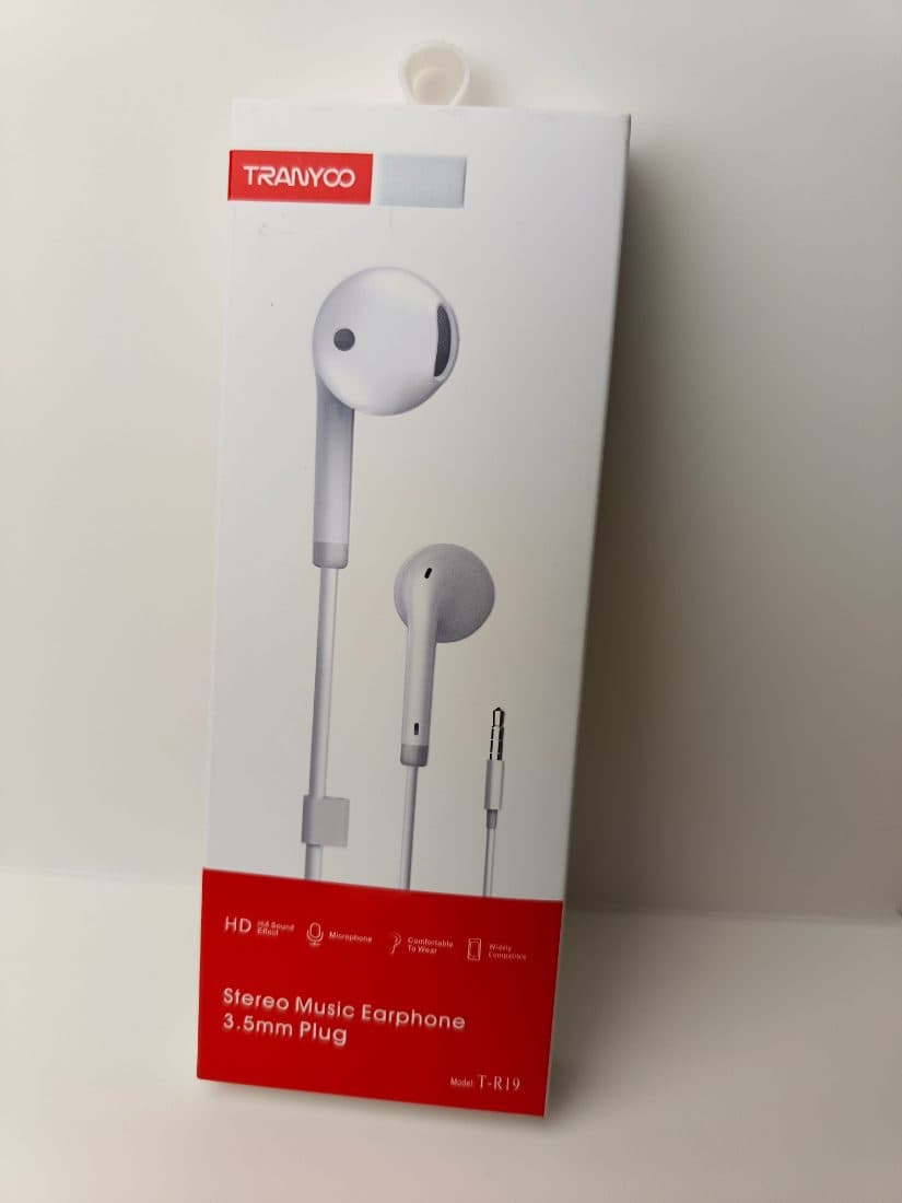 Tranyoo White Earphone
