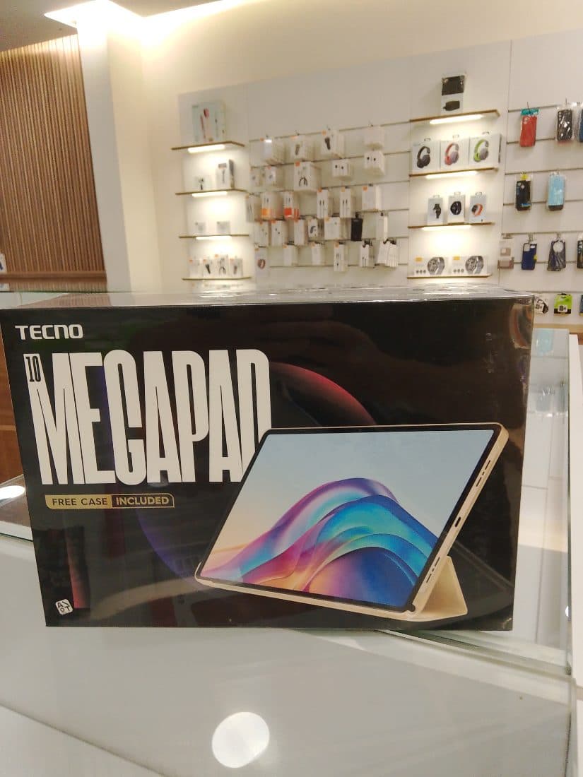 Tecno MegaPad 10 (128GB/4GB, Extendable to 8GB) with Free Case