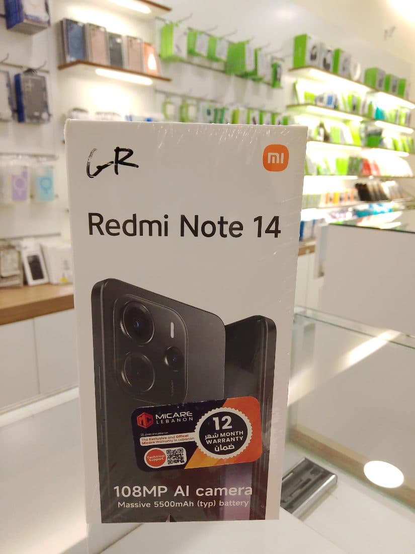 Redmi Note 14 4G 8GB RAM 256GB