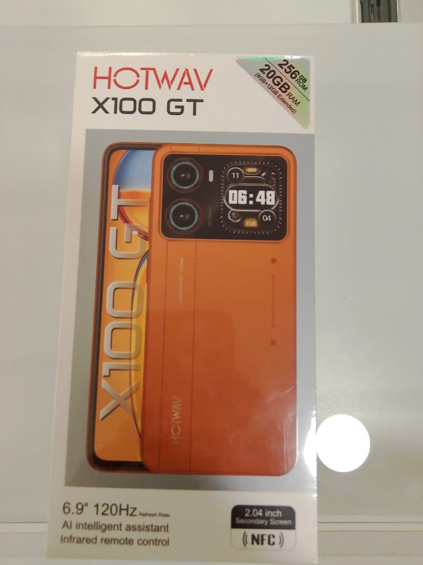 Hotwav X100 GT (20GB RAM, 256GB)