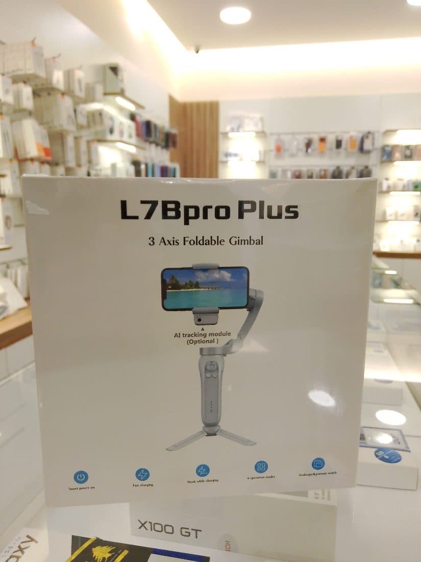 L7B Pro Plus 3-Axis Foldable Gimbal Stabilizer