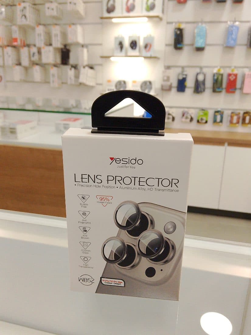 Yesido Camera Lens Protector for iPhone 16 Pro / 16 Pro Max