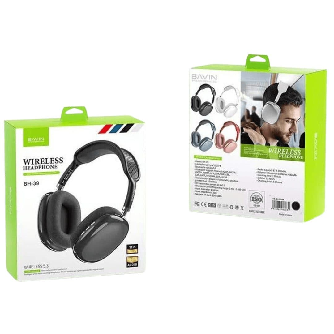 Bavin BH-39 Wireless Bluetooth Headphones