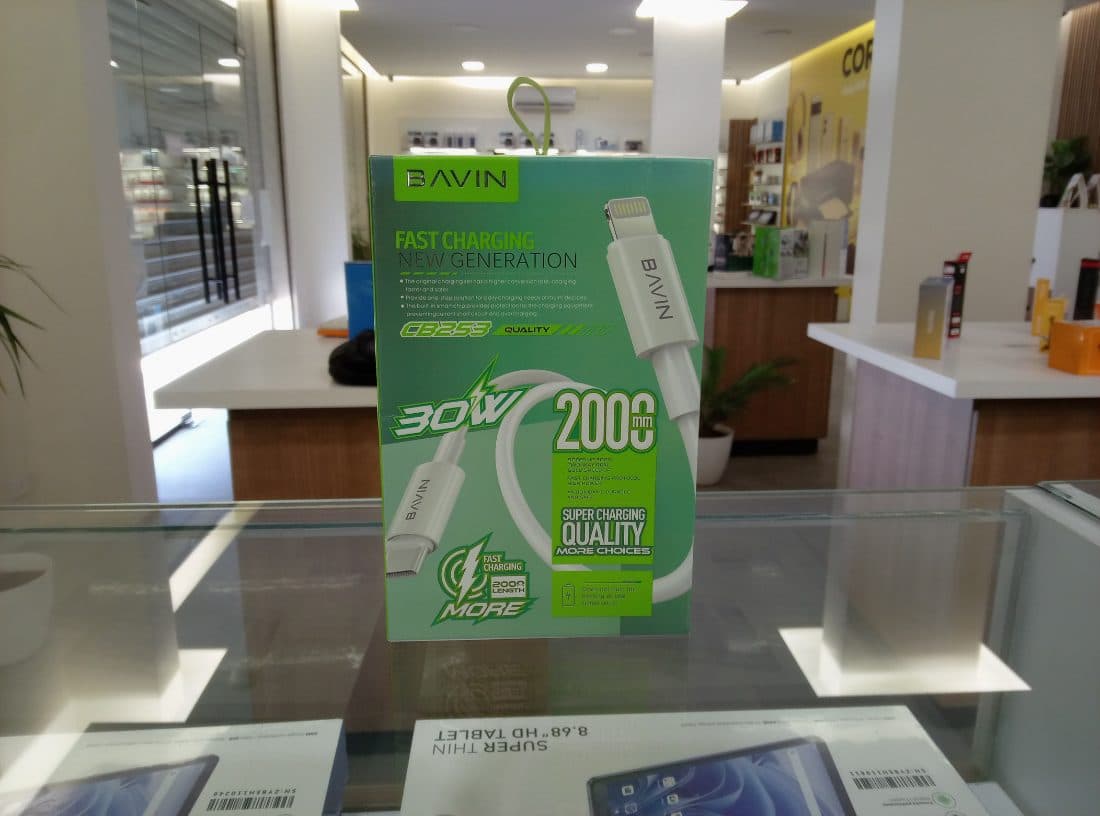 Bavin CB281 30W PD Type-C to Lightning Fast Charging Cable