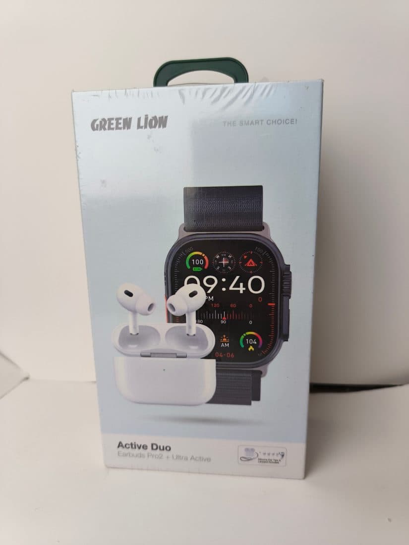 Green Lion Active Duo Earbuds + Smart Watch