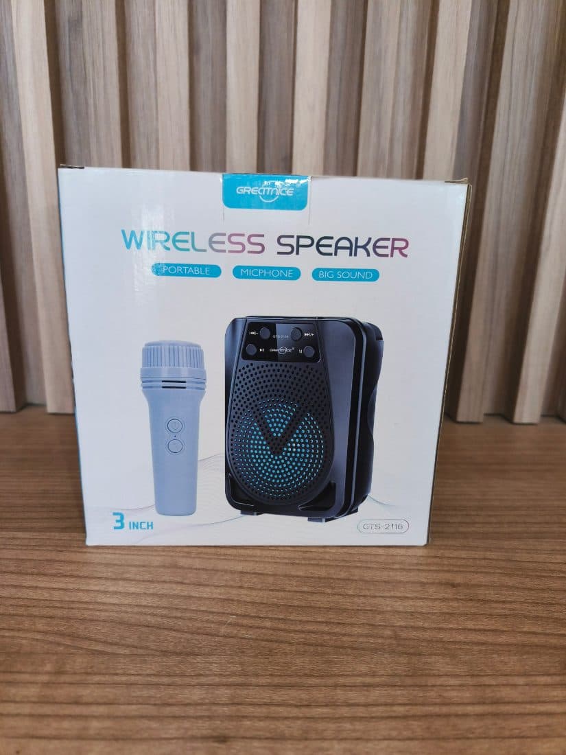 Wirless Speaker 3 Inch with Microphone