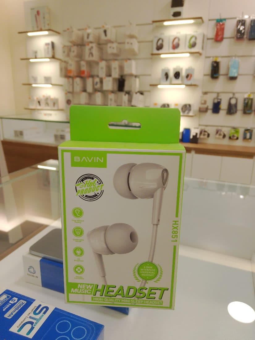 Bavin Wired Headset with AUX 3.5mm Jack