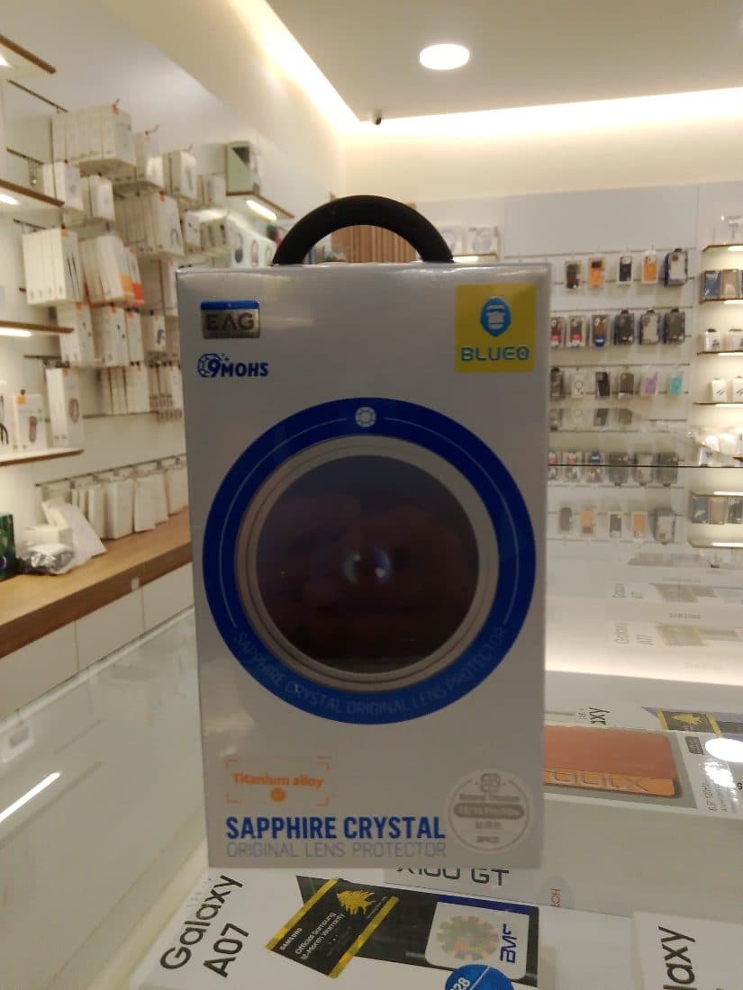 Blueo Sapphire Crystal Original Lens Protector for iPhone 15 Pro Max / 16 Pro Max