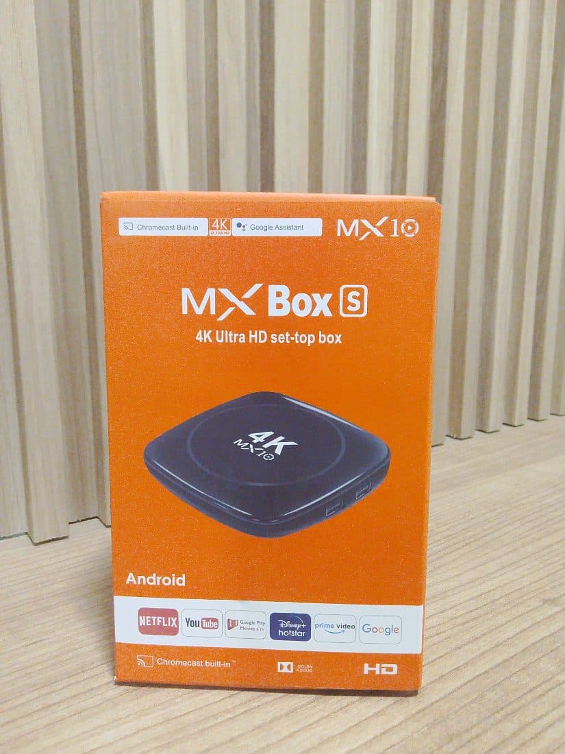 MXBOX S TV Box 4GB RAM 64GB Android 13.0