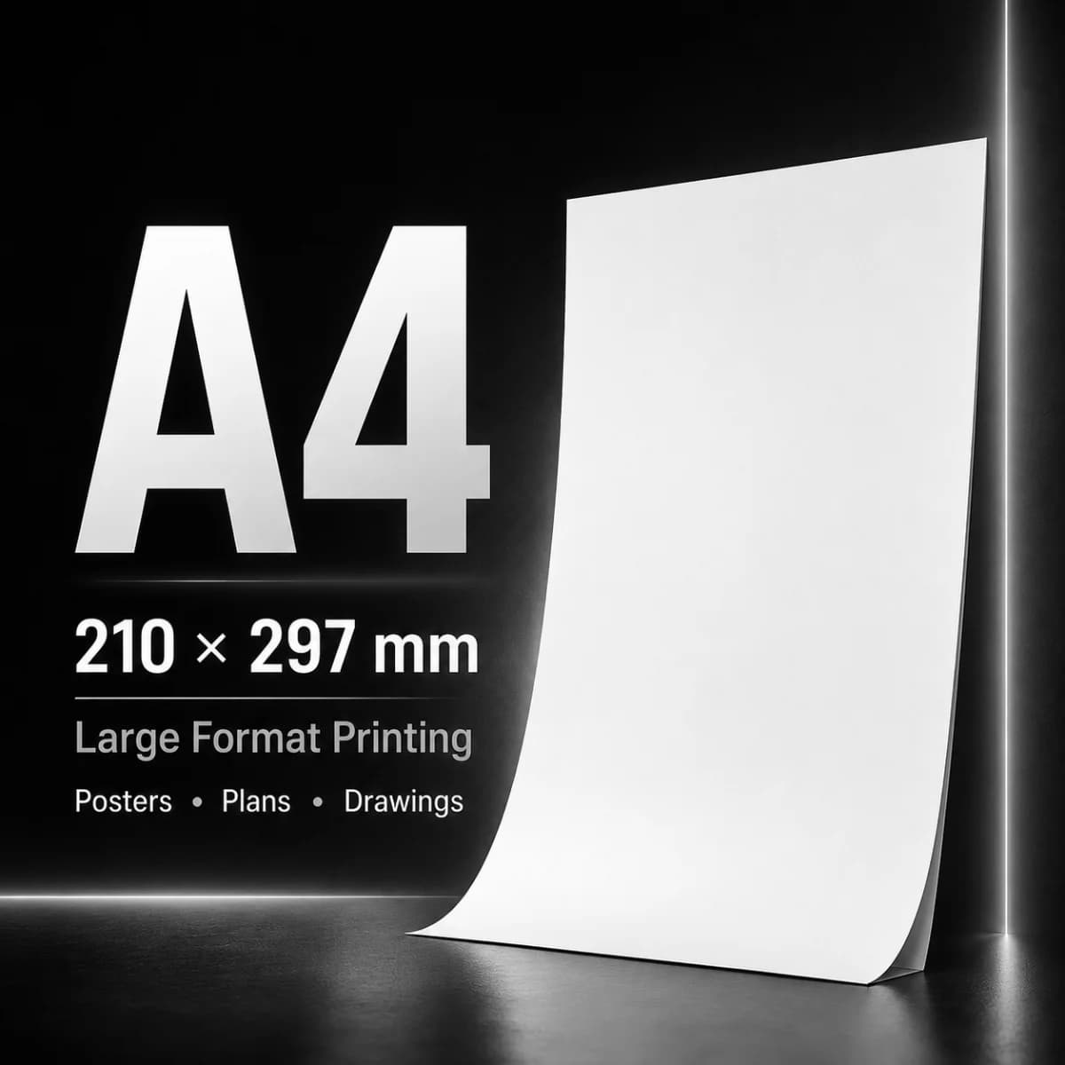 A4 Print — Black & White